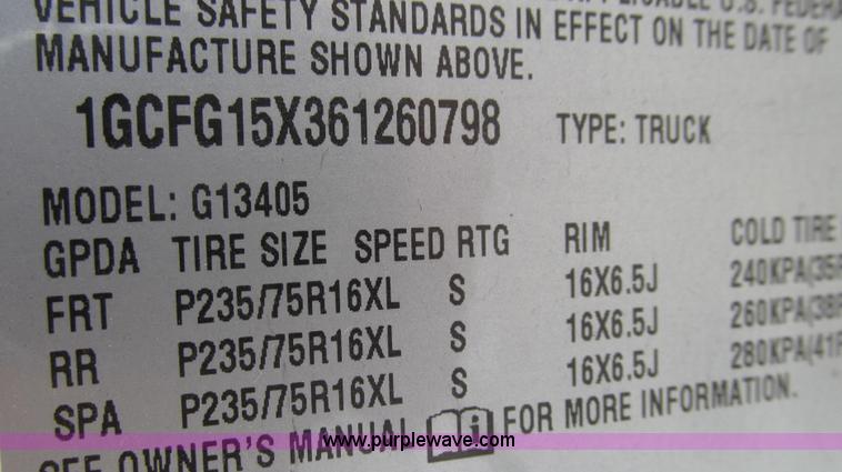 image for item E3673 Laserlux CEN30 Mobile Retroreflectometer with 2006 Chevrolet Express 1500 Cargo van