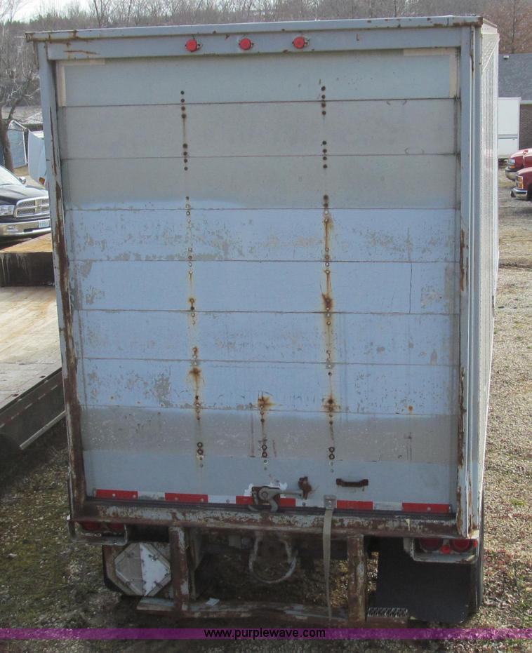 image for item E3720 1991 Fruehauf 30' enclosed van trailer