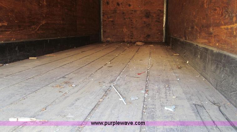 image for item E3720 1991 Fruehauf 30' enclosed van trailer