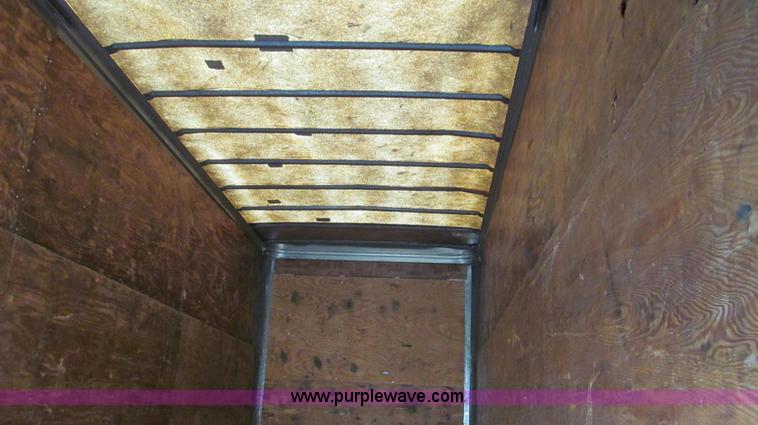 image for item E3720 1991 Fruehauf 30' enclosed van trailer