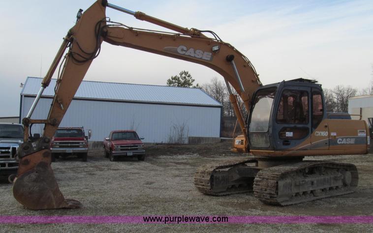 image for item E3722 2001 Case CX160 excavator