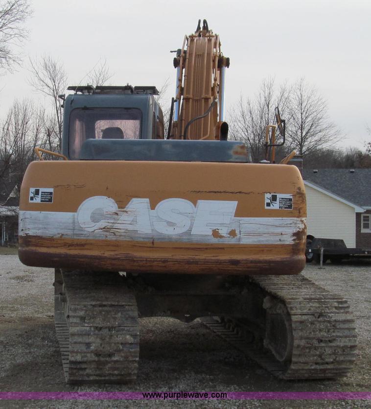 image for item E3722 2001 Case CX160 excavator