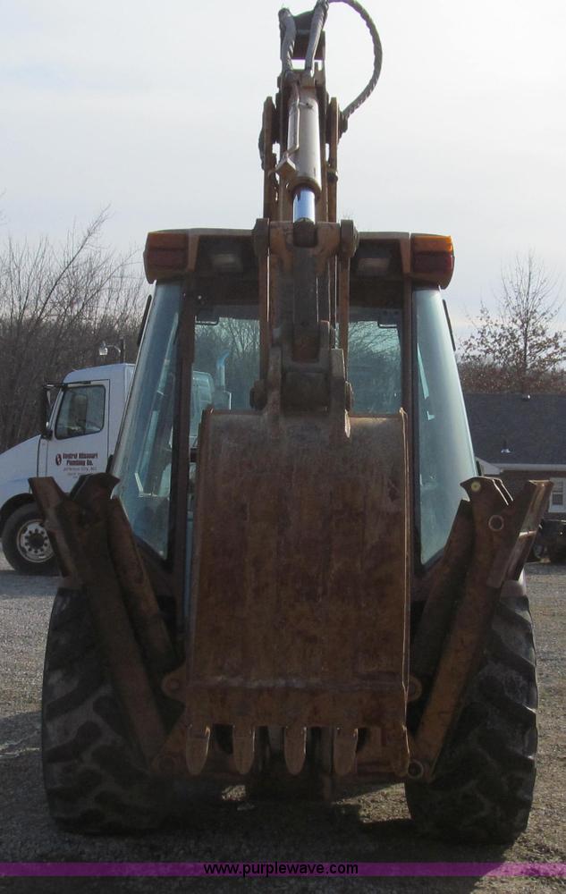 image for item E3723 1992 Case 580 Super K Extendahoe backhoe