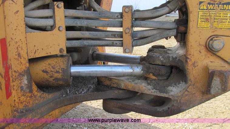 image for item E3723 1992 Case 580 Super K Extendahoe backhoe