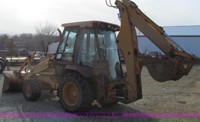 image for item E3724 1990 Case 580K Extendahoe backhoe