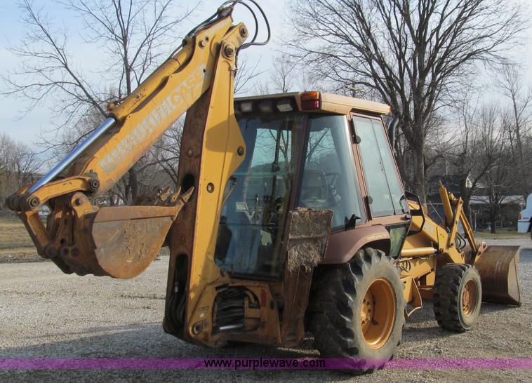 image for item E3724 1990 Case 580K Extendahoe backhoe