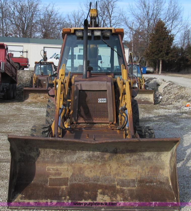 image for item E3724 1990 Case 580K Extendahoe backhoe