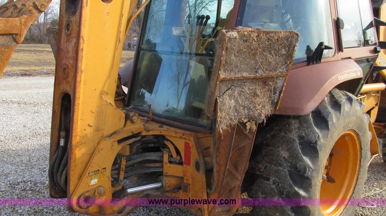 image for item E3724 1990 Case 580K Extendahoe backhoe