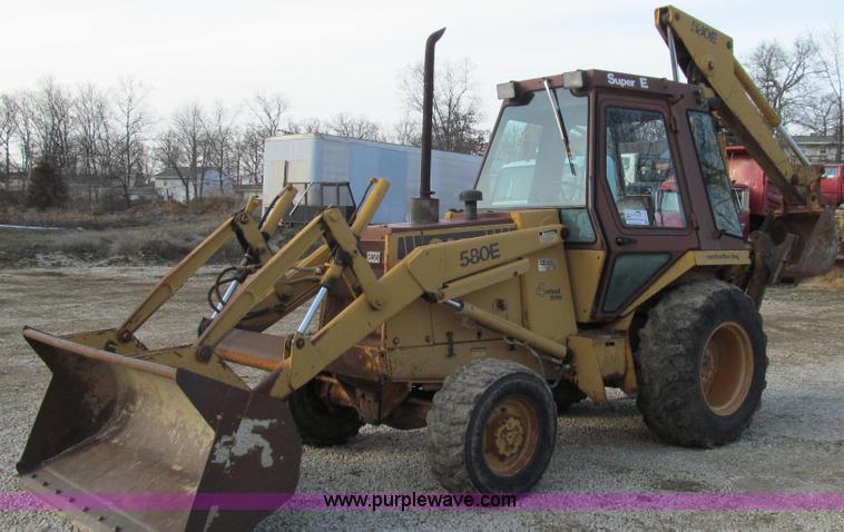 image for item E3725 Case 580E backhoe