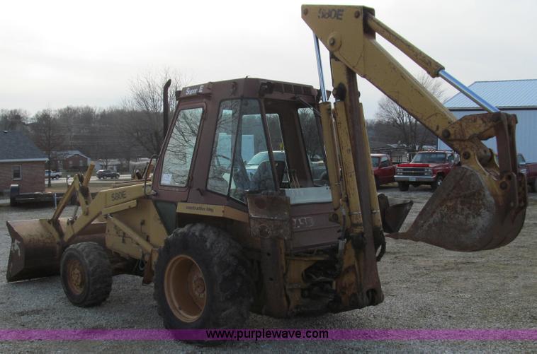 image for item E3725 Case 580E backhoe
