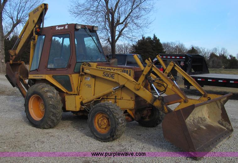 image for item E3725 Case 580E backhoe