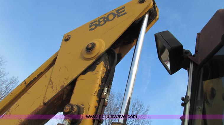 image for item E3725 Case 580E backhoe