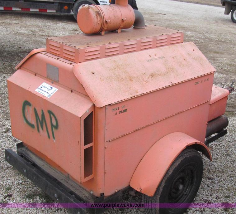 image for item E3726 Lindsay 175OD portable air compressor