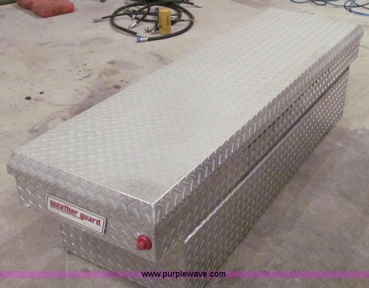 image for item E3729 Weatherguard aluminum cross bed toolbox