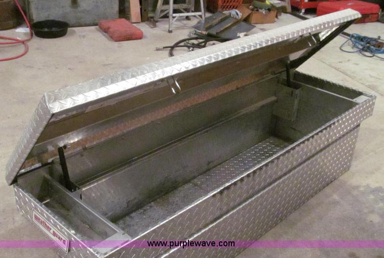 image for item E3729 Weatherguard aluminum cross bed toolbox