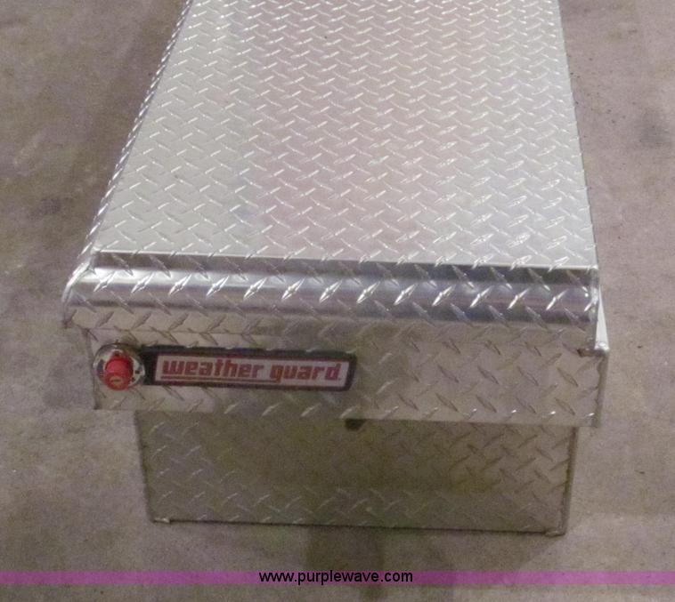 image for item E3742 Weatherguard aluminum crossbed toolbox