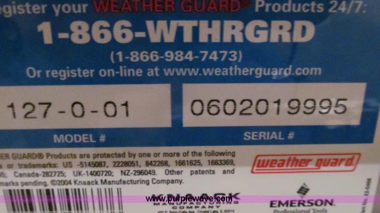 image for item E3742 Weatherguard aluminum crossbed toolbox