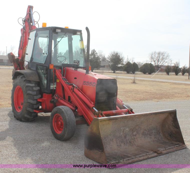 image for item E8431 1996 Ford 5550 backhoe