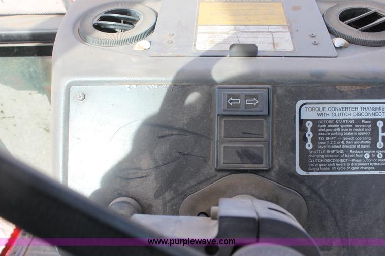 image for item E8431 1996 Ford 5550 backhoe