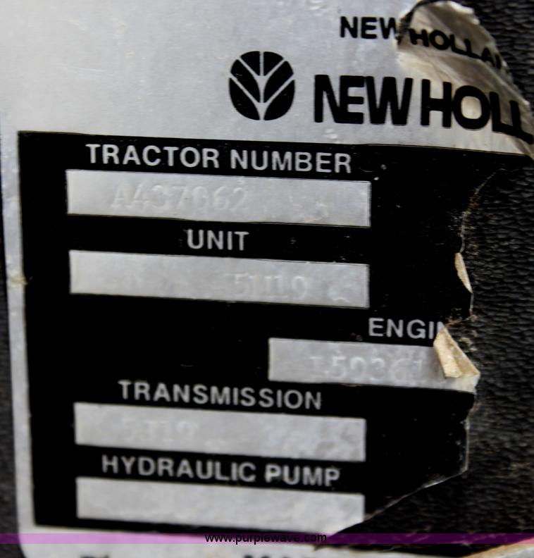 image for item E8431 1996 Ford 5550 backhoe