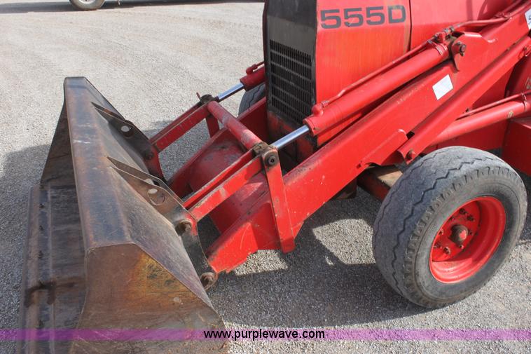 image for item E8431 1996 Ford 5550 backhoe