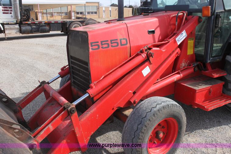 image for item E8431 1996 Ford 5550 backhoe