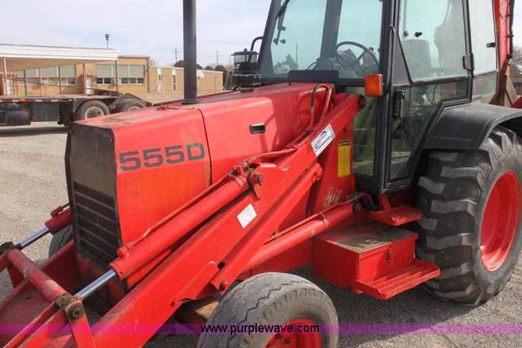 image for item E8431 1996 Ford 5550 backhoe