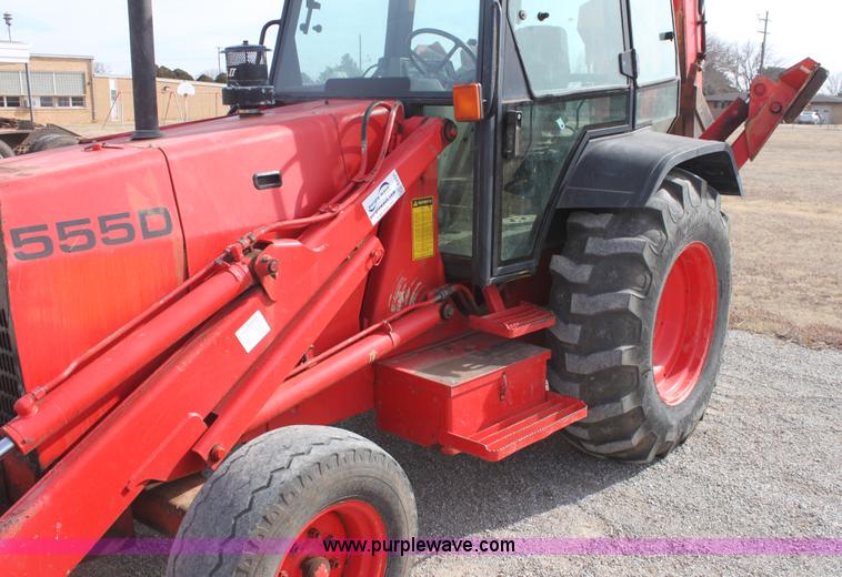 image for item E8431 1996 Ford 5550 backhoe