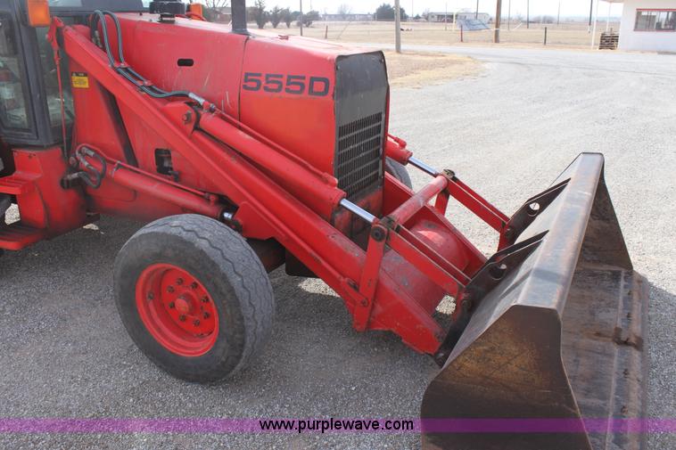 image for item E8431 1996 Ford 5550 backhoe