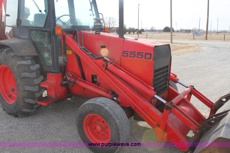 image for item E8431 1996 Ford 5550 backhoe