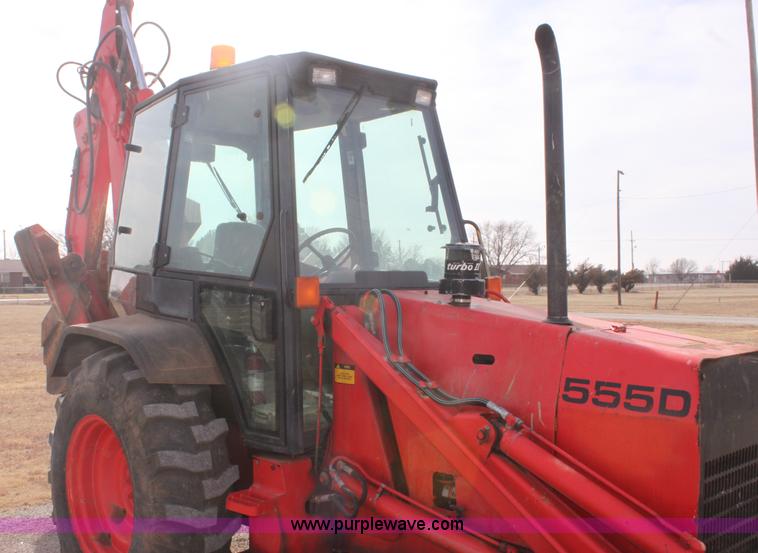 image for item E8431 1996 Ford 5550 backhoe