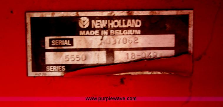 image for item E8431 1996 Ford 5550 backhoe