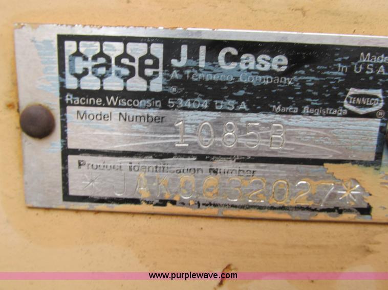 image for item F2822 1989 Case 1085B Cruz Air excavator