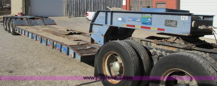 image for item F4131 1998 Witzco Challenger RG-50 lowboy trailer