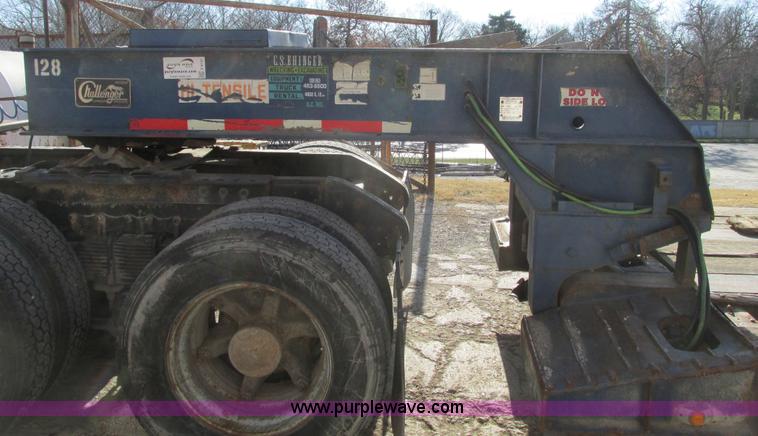 image for item F4131 1998 Witzco Challenger RG-50 lowboy trailer