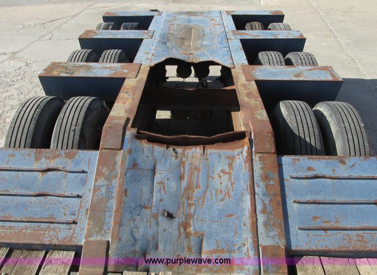 image for item F4131 1998 Witzco Challenger RG-50 lowboy trailer