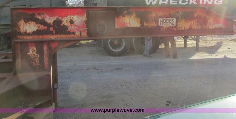 image for item F4136 1967 Hobbs triple axle 30' trailer