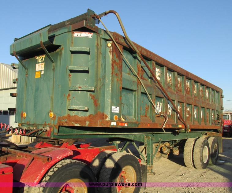 image for item F4140 1961 Steco SD2660 26' dump trailer