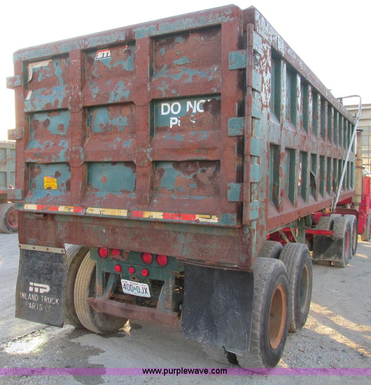 image for item F4140 1961 Steco SD2660 26' dump trailer