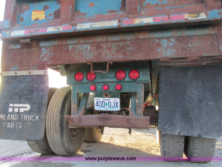 image for item F4140 1961 Steco SD2660 26' dump trailer