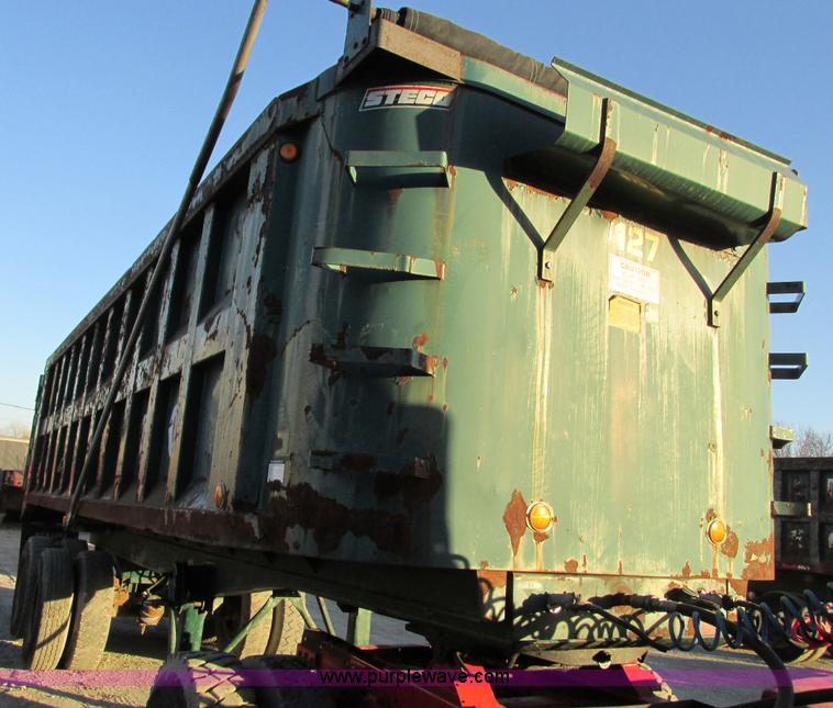 image for item F4140 1961 Steco SD2660 26' dump trailer