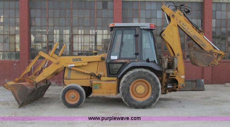 image for item F4196 1997 Case 580L backhoe
