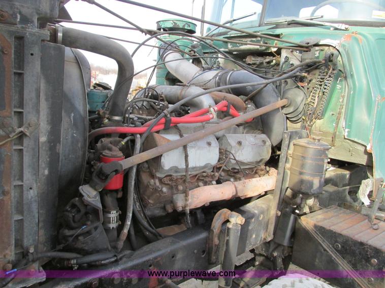 image for item F4197 1979 Mack crane hoist semi truck