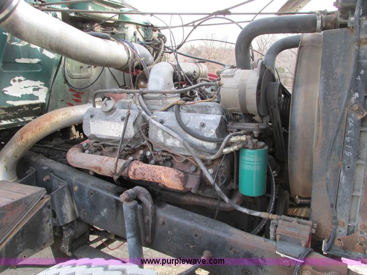 image for item F4197 1979 Mack crane hoist semi truck