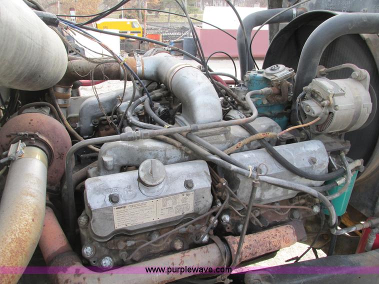 image for item F4197 1979 Mack crane hoist semi truck