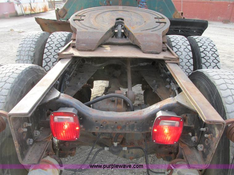 image for item F4197 1979 Mack crane hoist semi truck