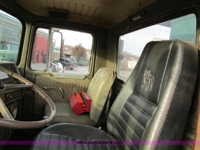 image for item F4197 1979 Mack crane hoist semi truck