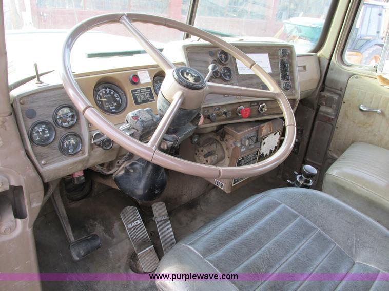 image for item F4197 1979 Mack crane hoist semi truck