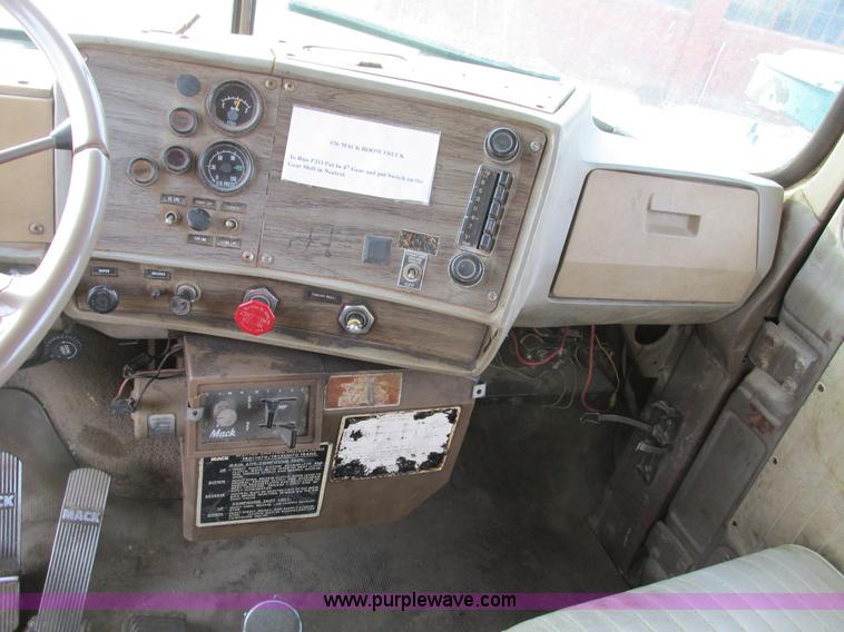image for item F4197 1979 Mack crane hoist semi truck