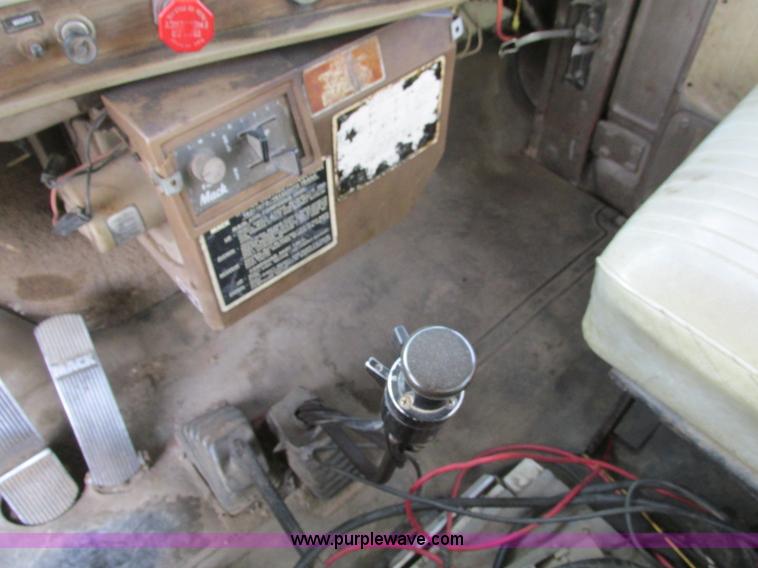 image for item F4197 1979 Mack crane hoist semi truck